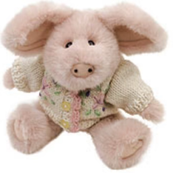 Boyd’s Bears Plush Pig - Vintage 1991 - Picture 5 of 5